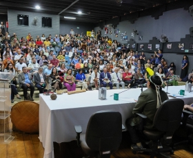 Abertura do 4º Fórum Internacional sobre a Amazônia. 10/06/2025. Foto: Beto Monteiro/Ascom UnB